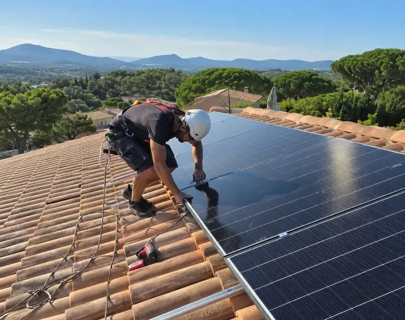 Installateur panneaux solaires Aumagne — pose photovoltaïque sur toiture